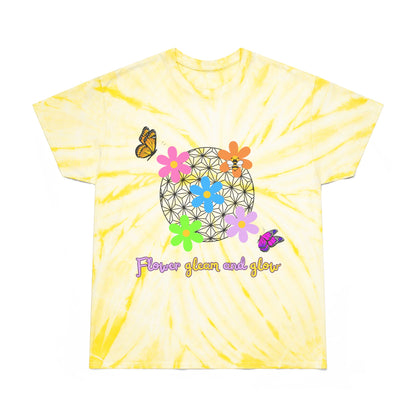 Flower and Garden Tie Dye Tee