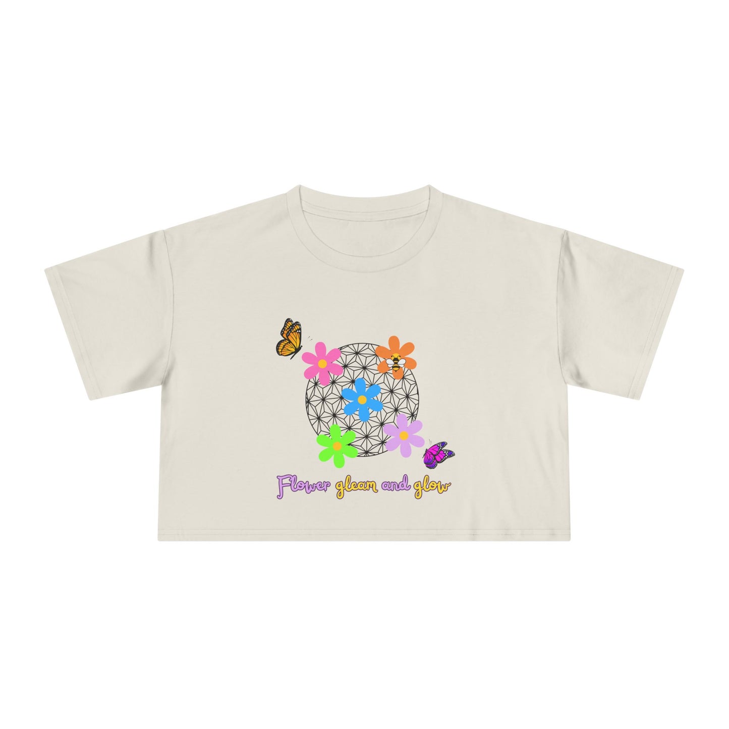 Flower and Garden Crop Tee