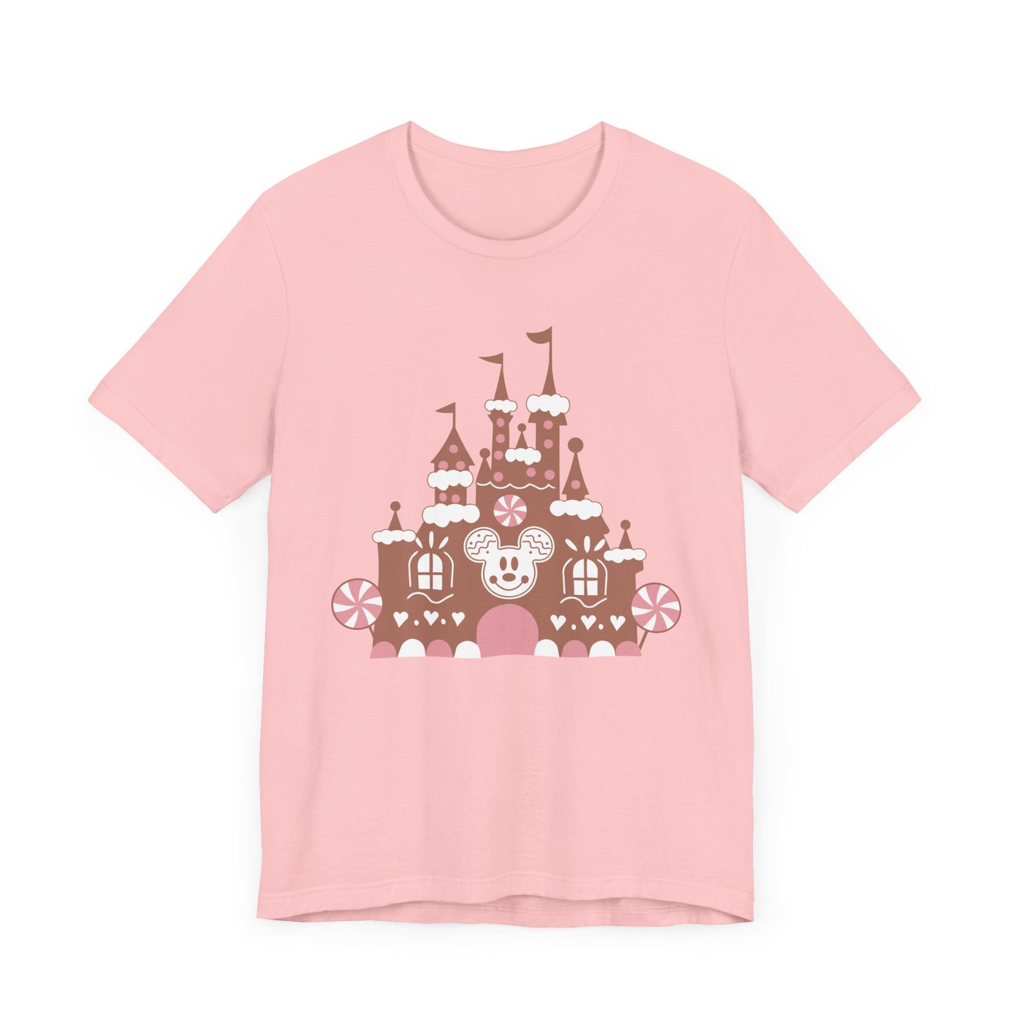 Gingerbread Castle {Bella Canvas Tee}