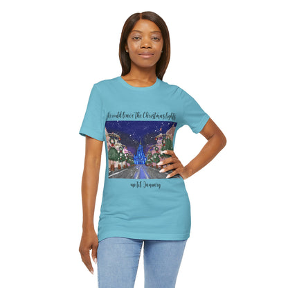 Christmas Lights til January {Bella Canvas} Tee