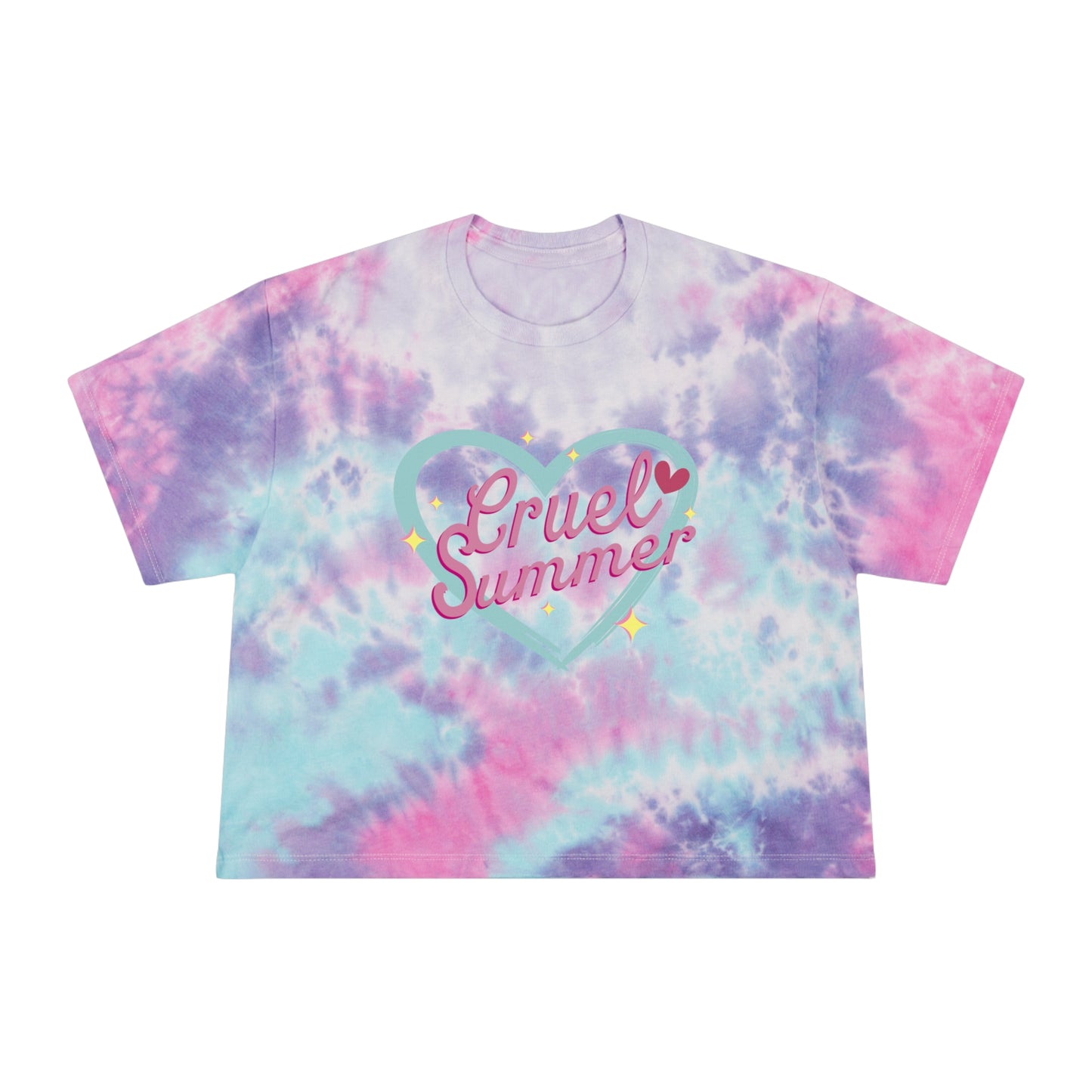 Cruel Summer Tie Dye Crop Tee