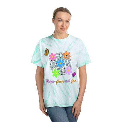 Flower and Garden Tie Dye Tee