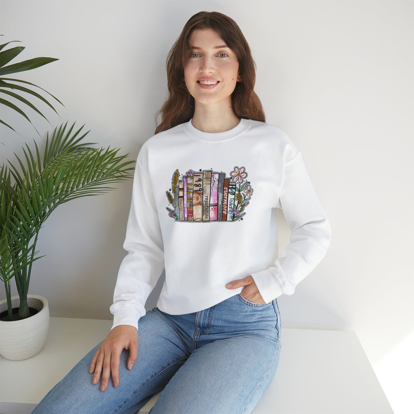 Eras Books Sweatshirt {Gildan Heavy Blend Crewneck}