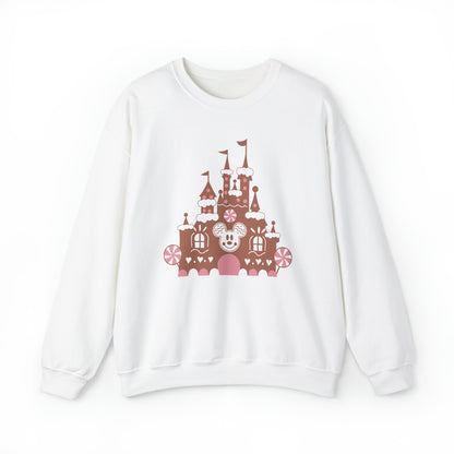 Gingerbread Castle Crewneck Sweatshirt