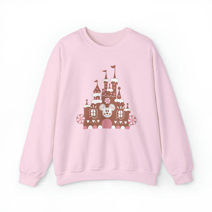 Gingerbread Castle Crewneck Sweatshirt