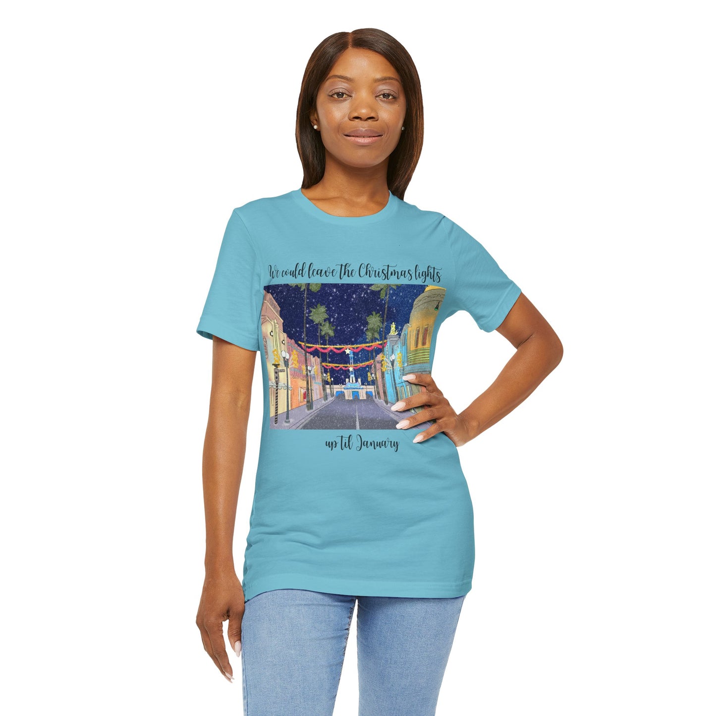 Studios Christmas Lights {Bella Canvas} Tee
