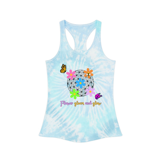 Flower Tie Dye Tank