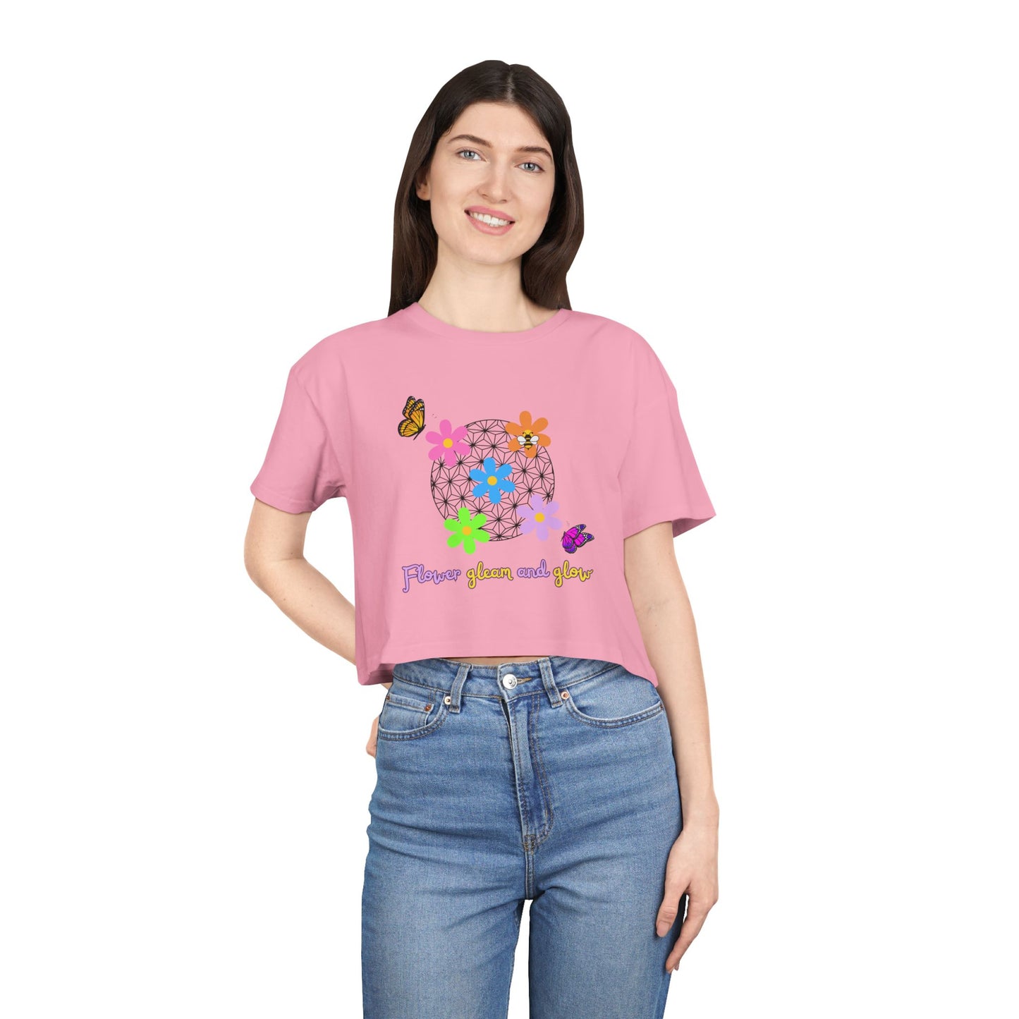 Flower and Garden Crop Tee