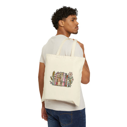 Eras Books Cotton Canvas Tote Bag