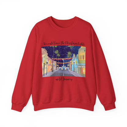 Studios Christmas Lights Sweatshirt