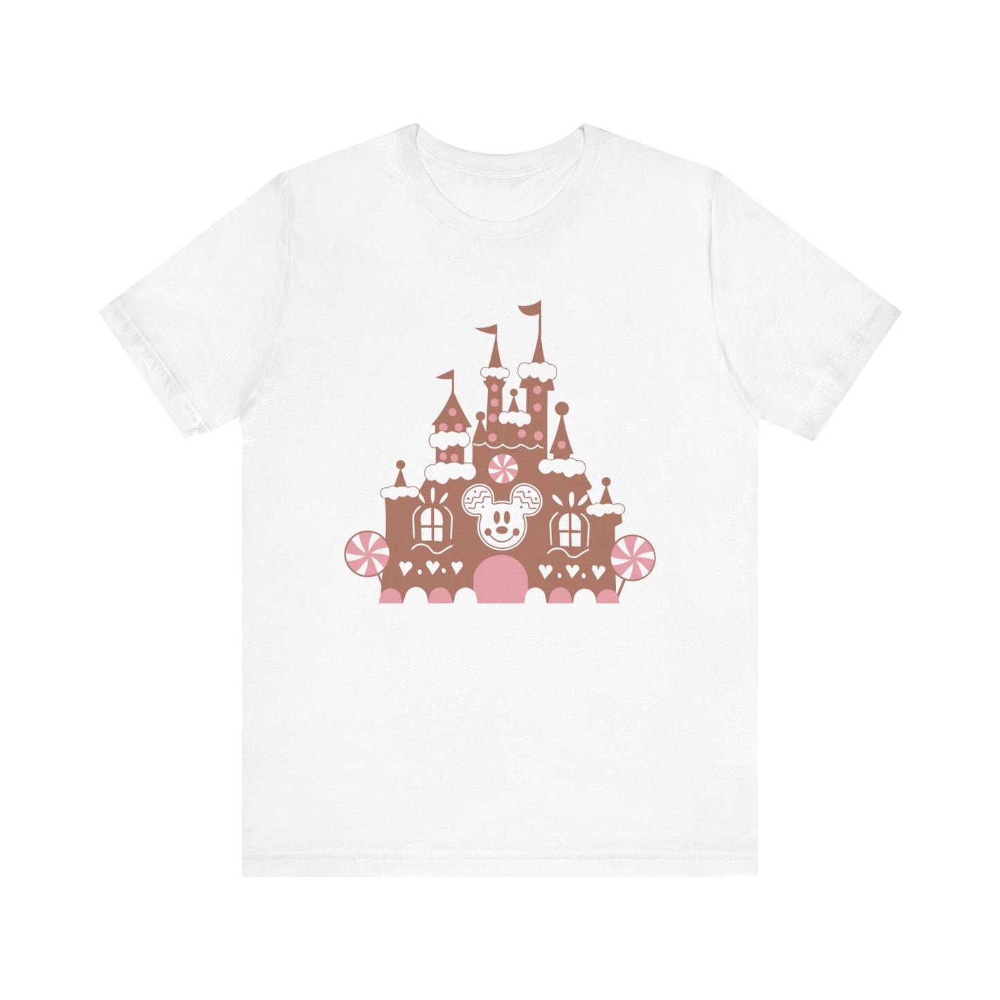 Gingerbread Castle {Bella Canvas Tee}