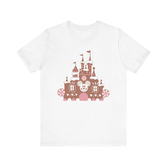 Gingerbread Castle {Bella Canvas Tee}
