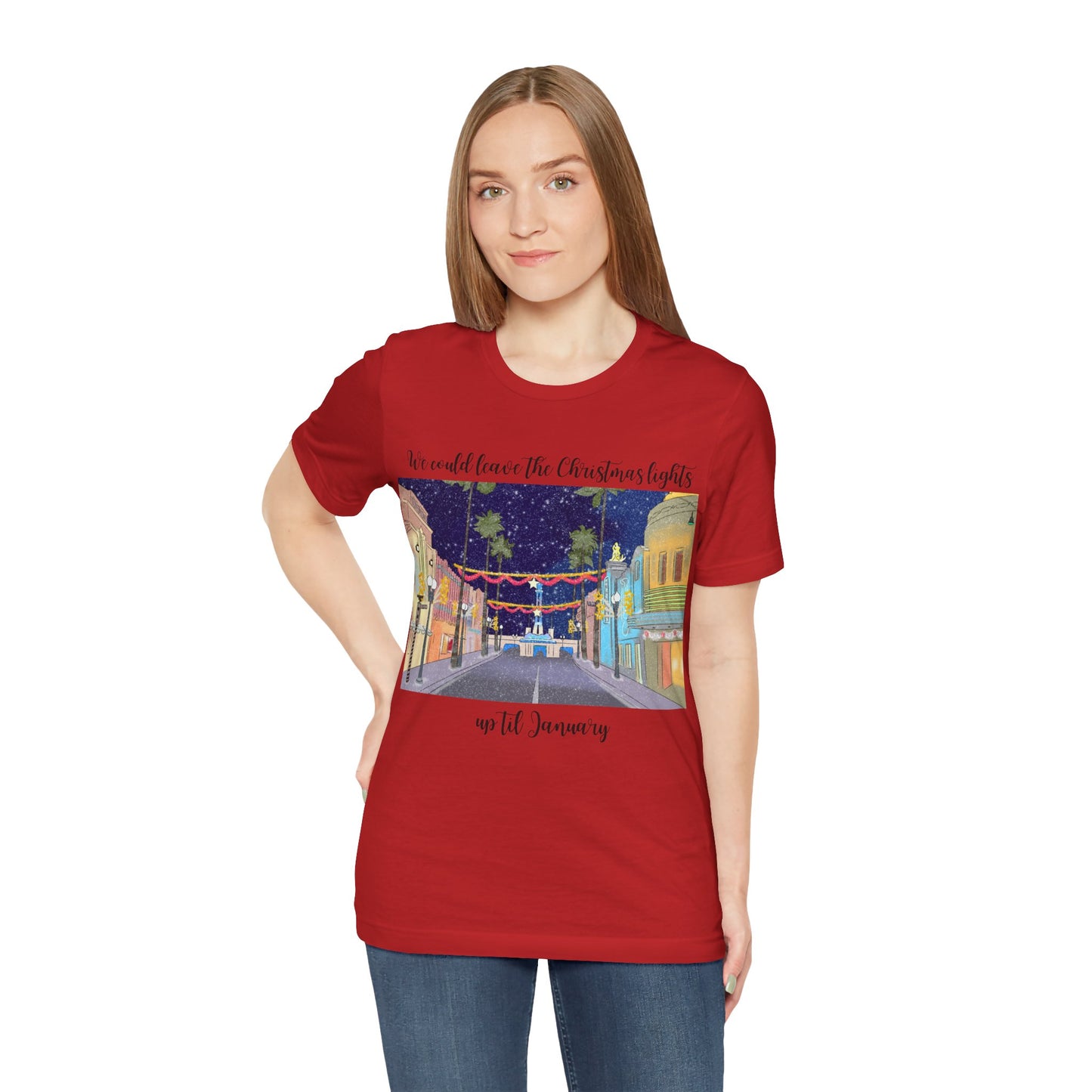 Studios Christmas Lights {Bella Canvas} Tee