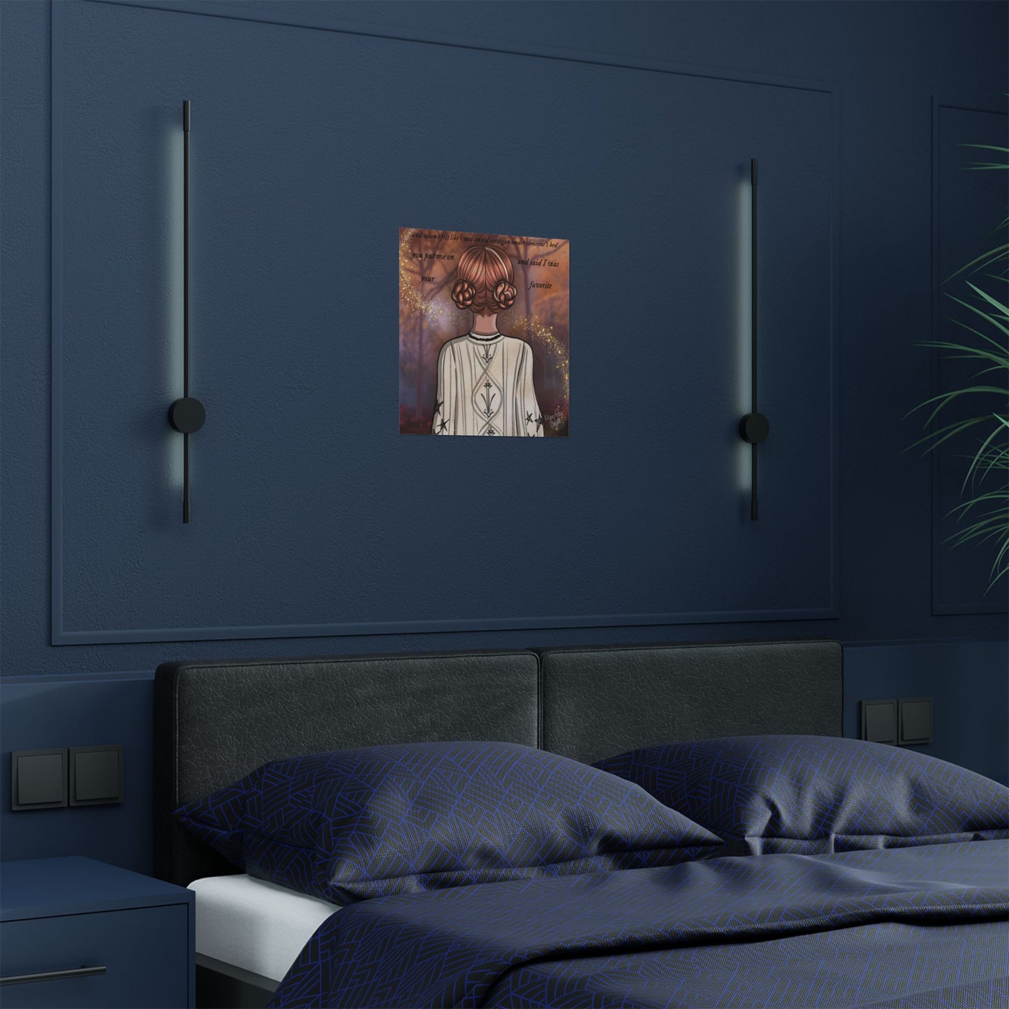 Cardigan Satin Poster