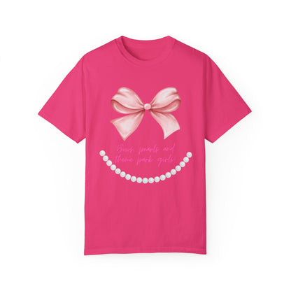 Bows and Pearls {Comfort Colors}