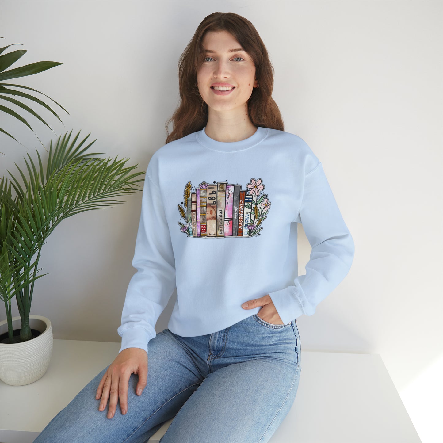 Eras Books Sweatshirt {Gildan Heavy Blend Crewneck}