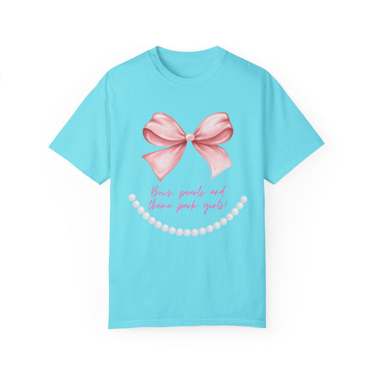 Bows and Pearls {Comfort Colors}