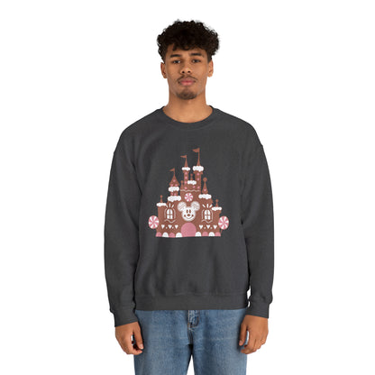 Gingerbread Castle Crewneck Sweatshirt