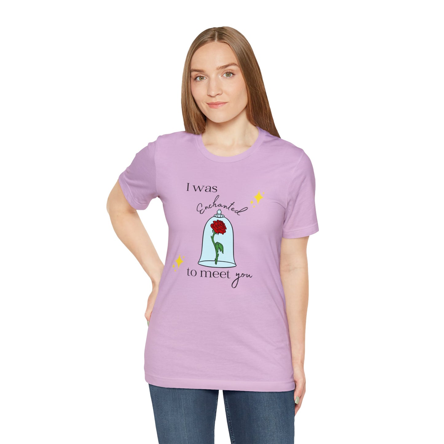 Enchanted Rose Bella Canvas Tee