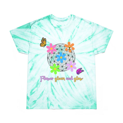Flower and Garden Tie Dye Tee