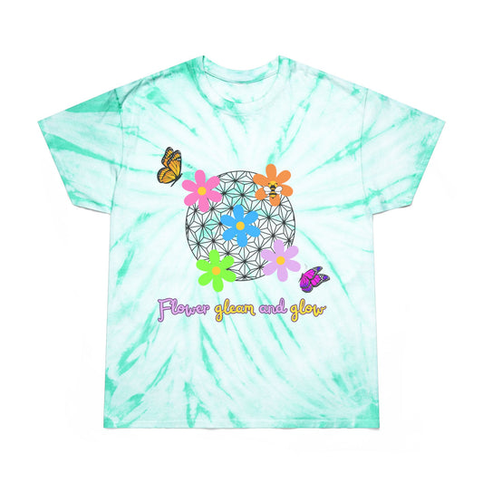 Flower and Garden Tie Dye Tee