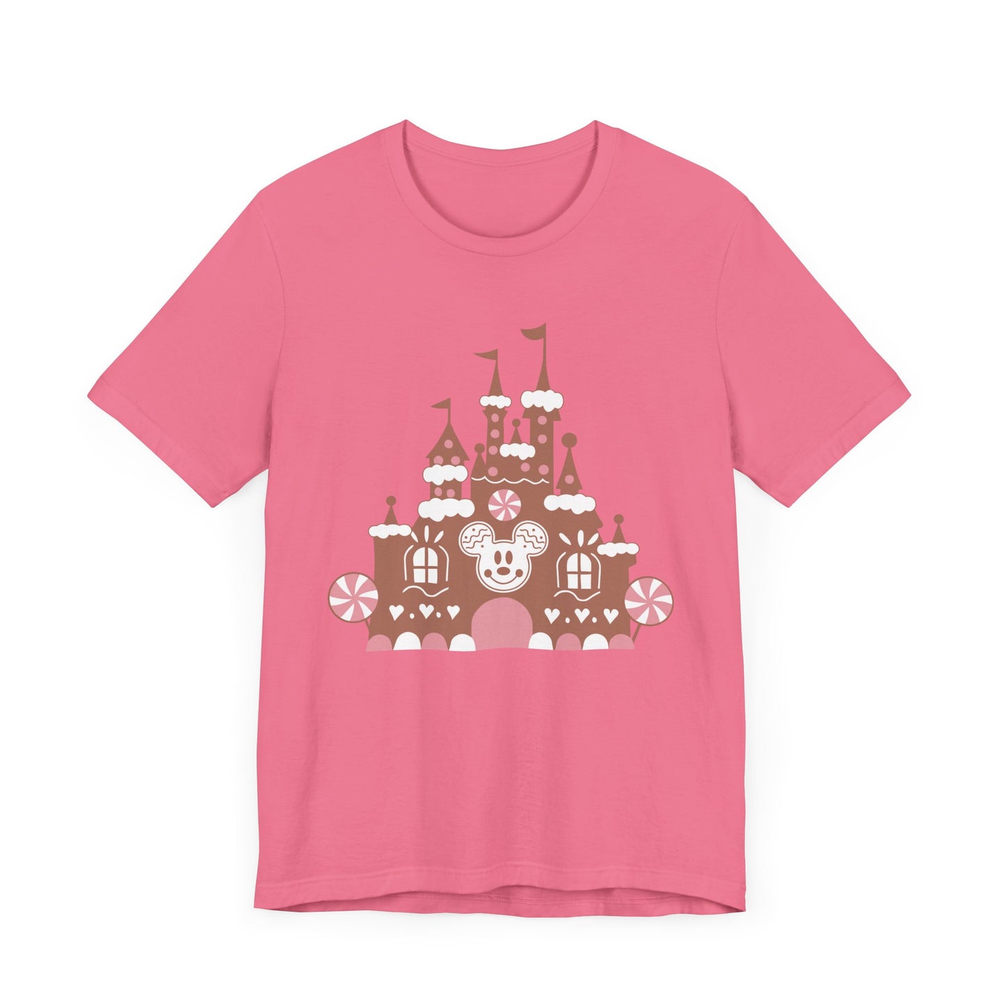 Gingerbread Castle {Bella Canvas Tee}