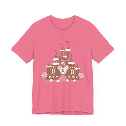 Gingerbread Castle {Bella Canvas Tee}