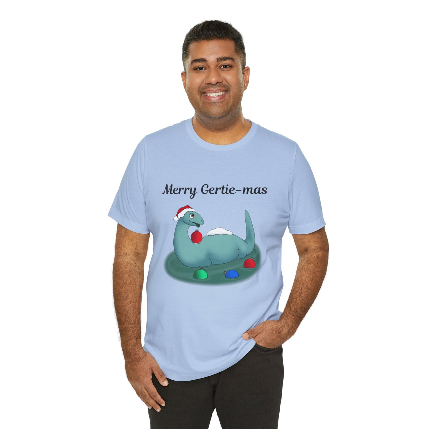 Merry Gertie-mas {Bella Canvas}