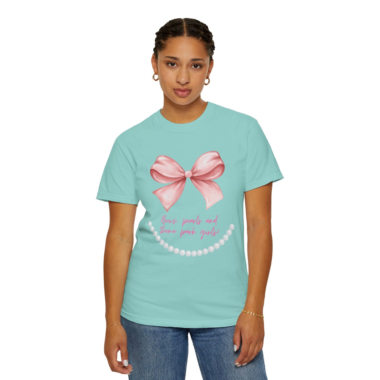 Bows and Pearls {Comfort Colors}