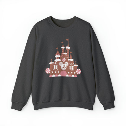 Gingerbread Castle Crewneck Sweatshirt