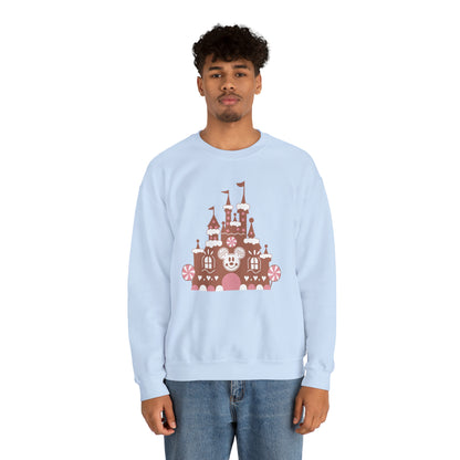 Gingerbread Castle Crewneck Sweatshirt