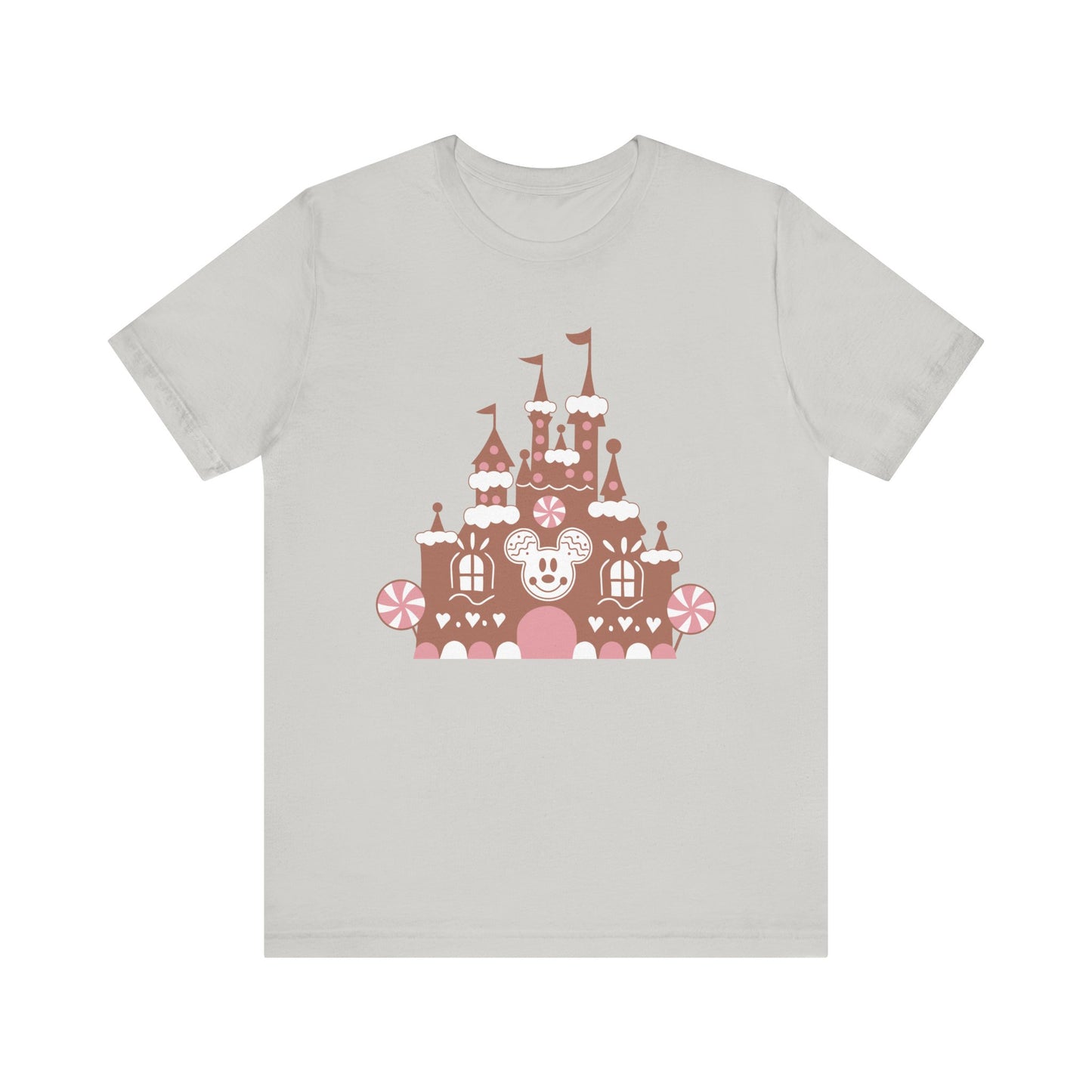 Gingerbread Castle {Bella Canvas Tee}