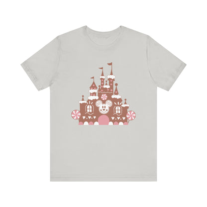 Gingerbread Castle {Bella Canvas Tee}