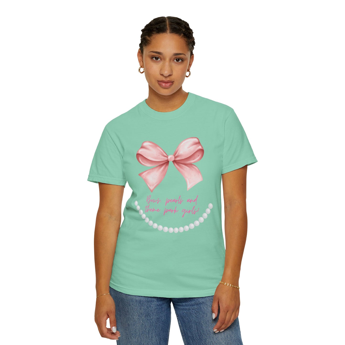 Bows and Pearls {Comfort Colors}