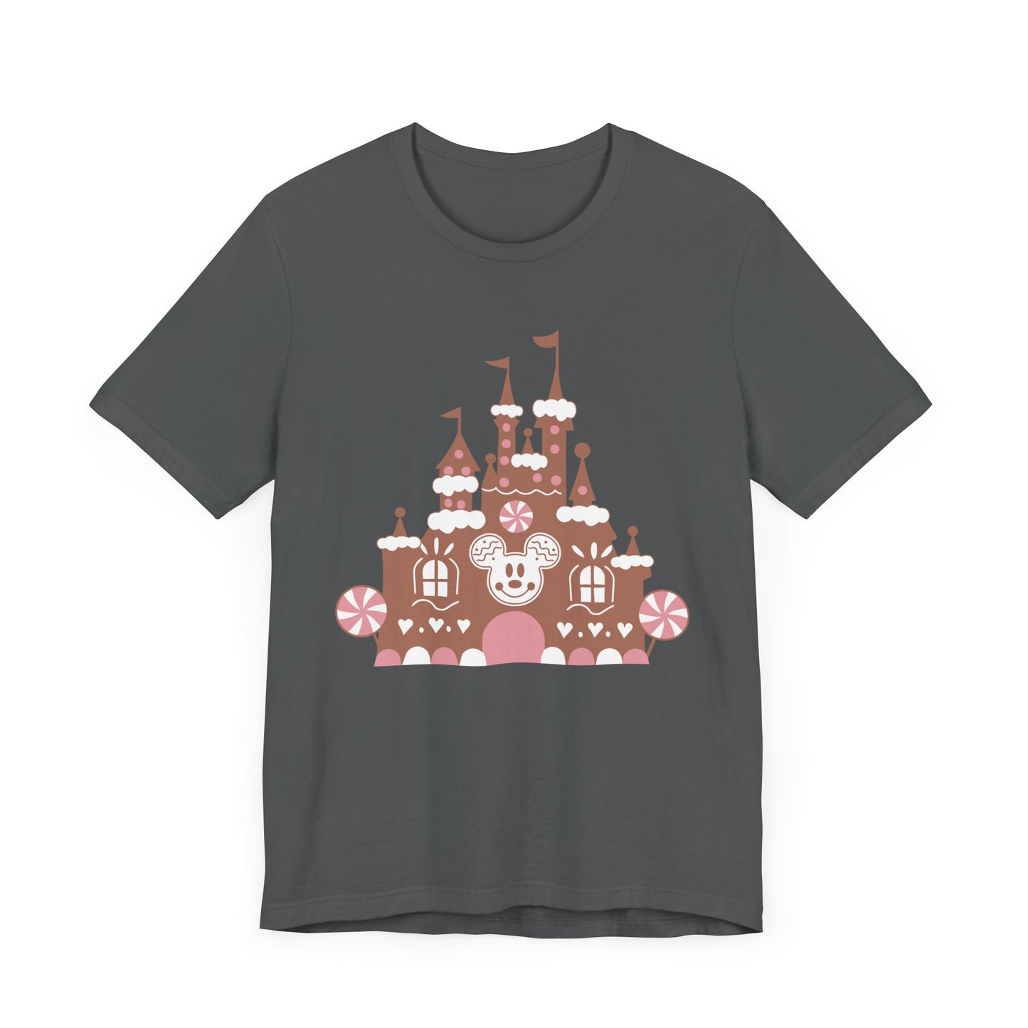 Gingerbread Castle {Bella Canvas Tee}