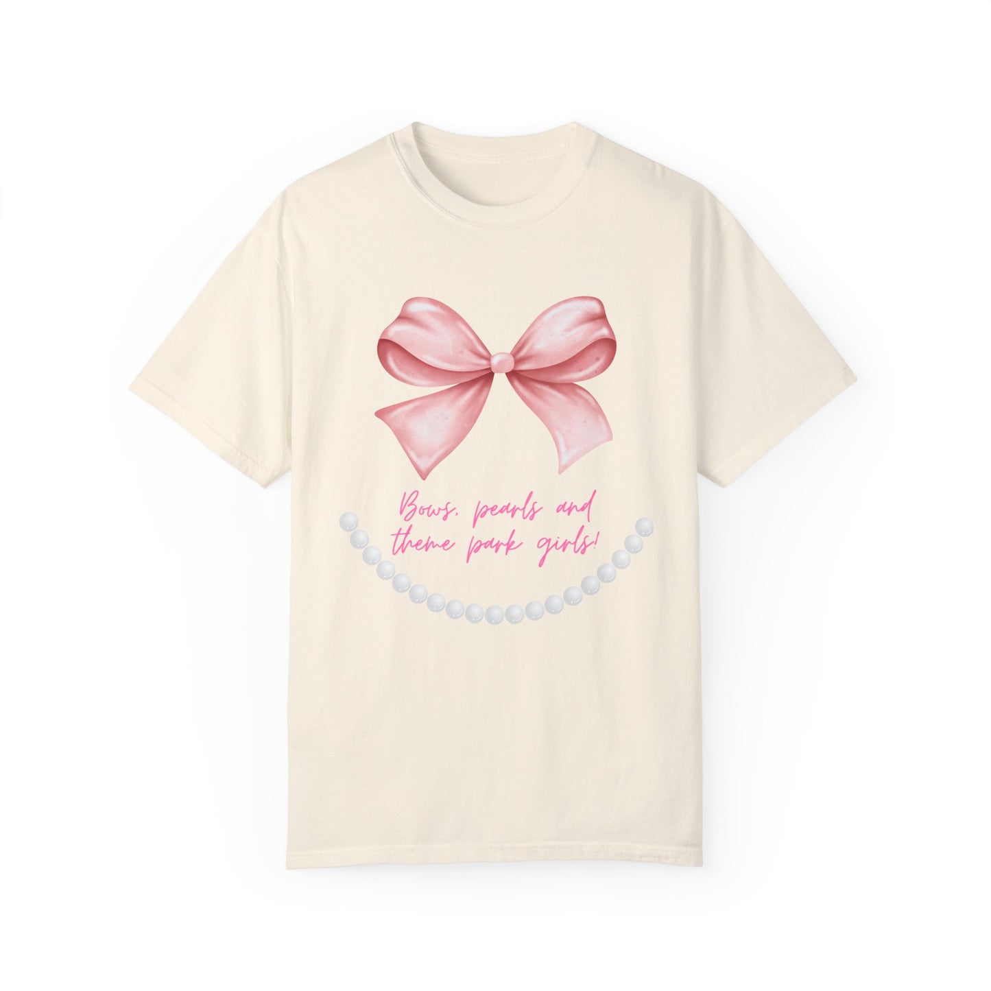 Bows and Pearls {Comfort Colors}