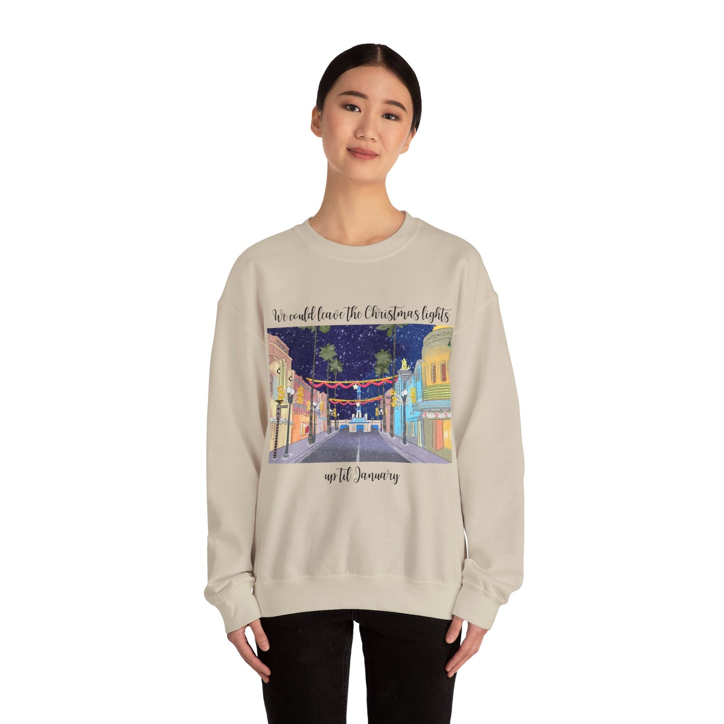 Studios Christmas Lights Sweatshirt