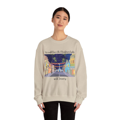 Studios Christmas Lights Sweatshirt