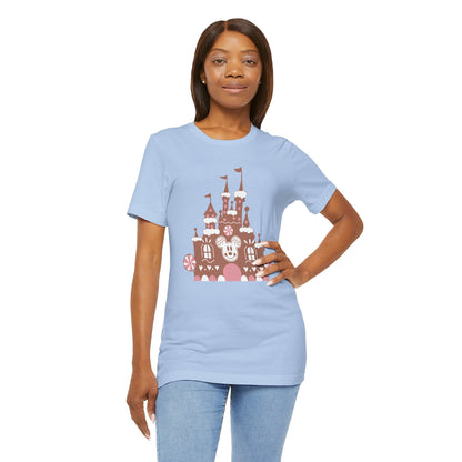 Gingerbread Castle {Bella Canvas Tee}