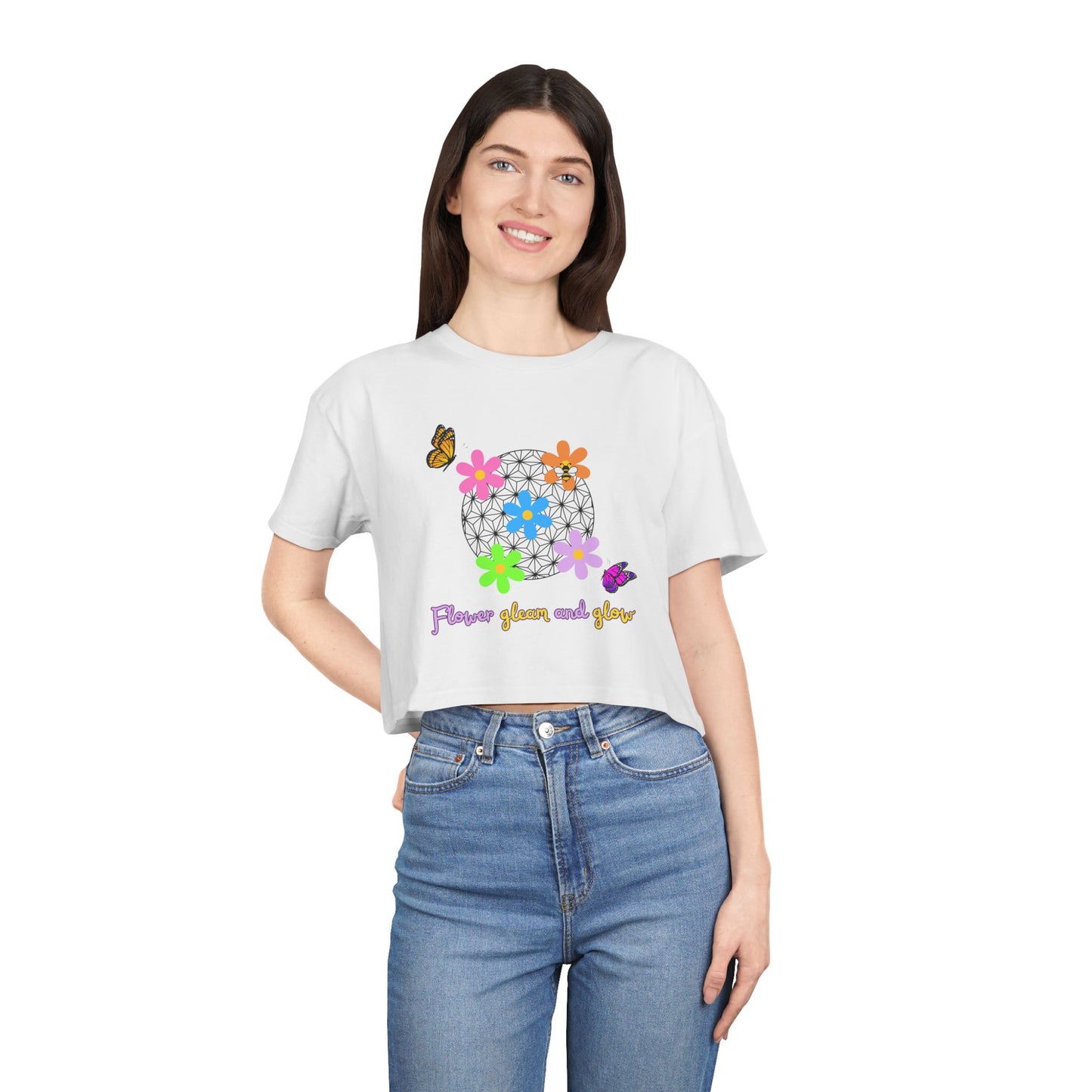 Flower and Garden Crop Tee