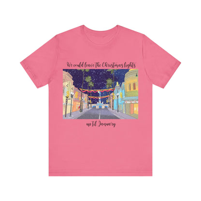 Studios Christmas Lights {Bella Canvas} Tee