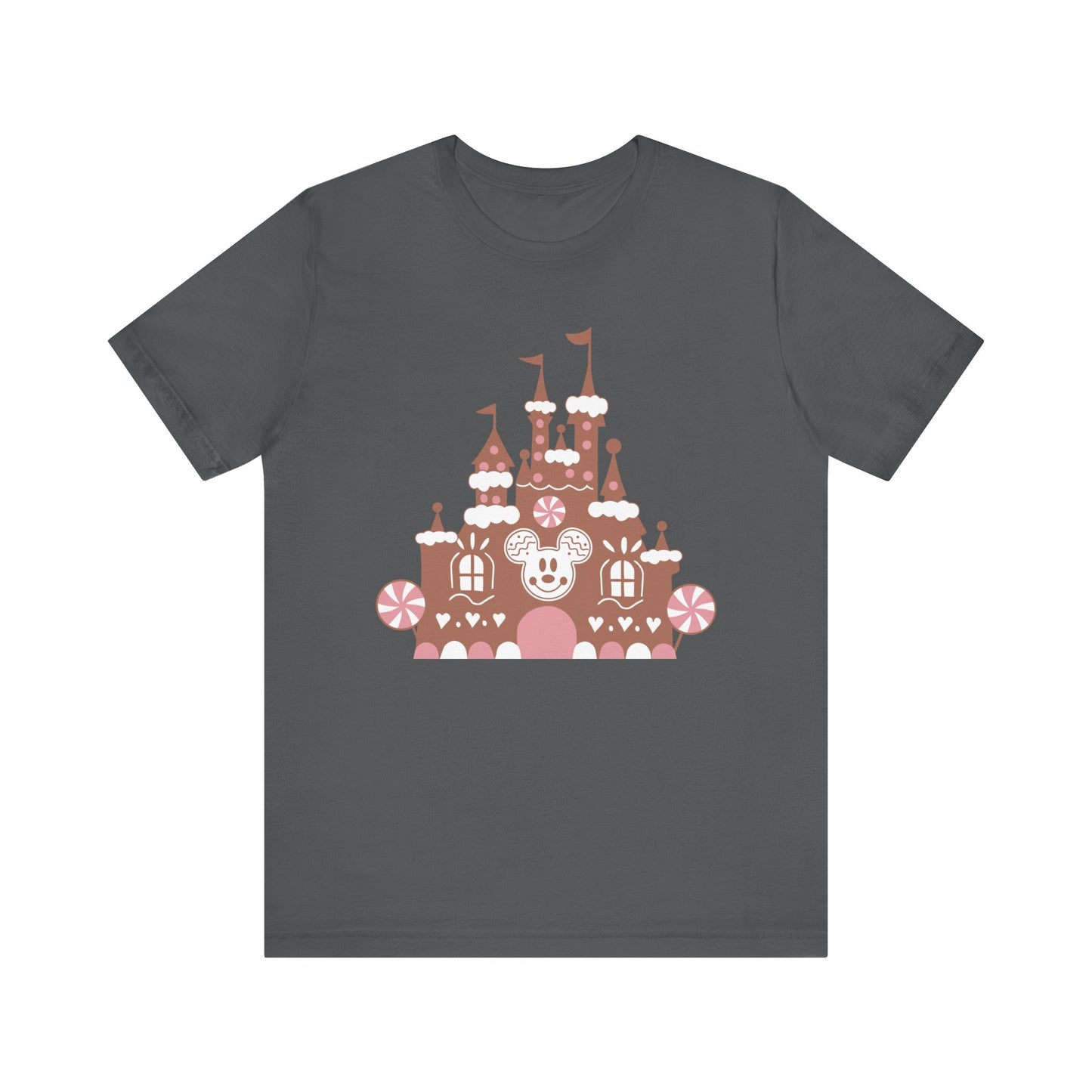 Gingerbread Castle {Bella Canvas Tee}