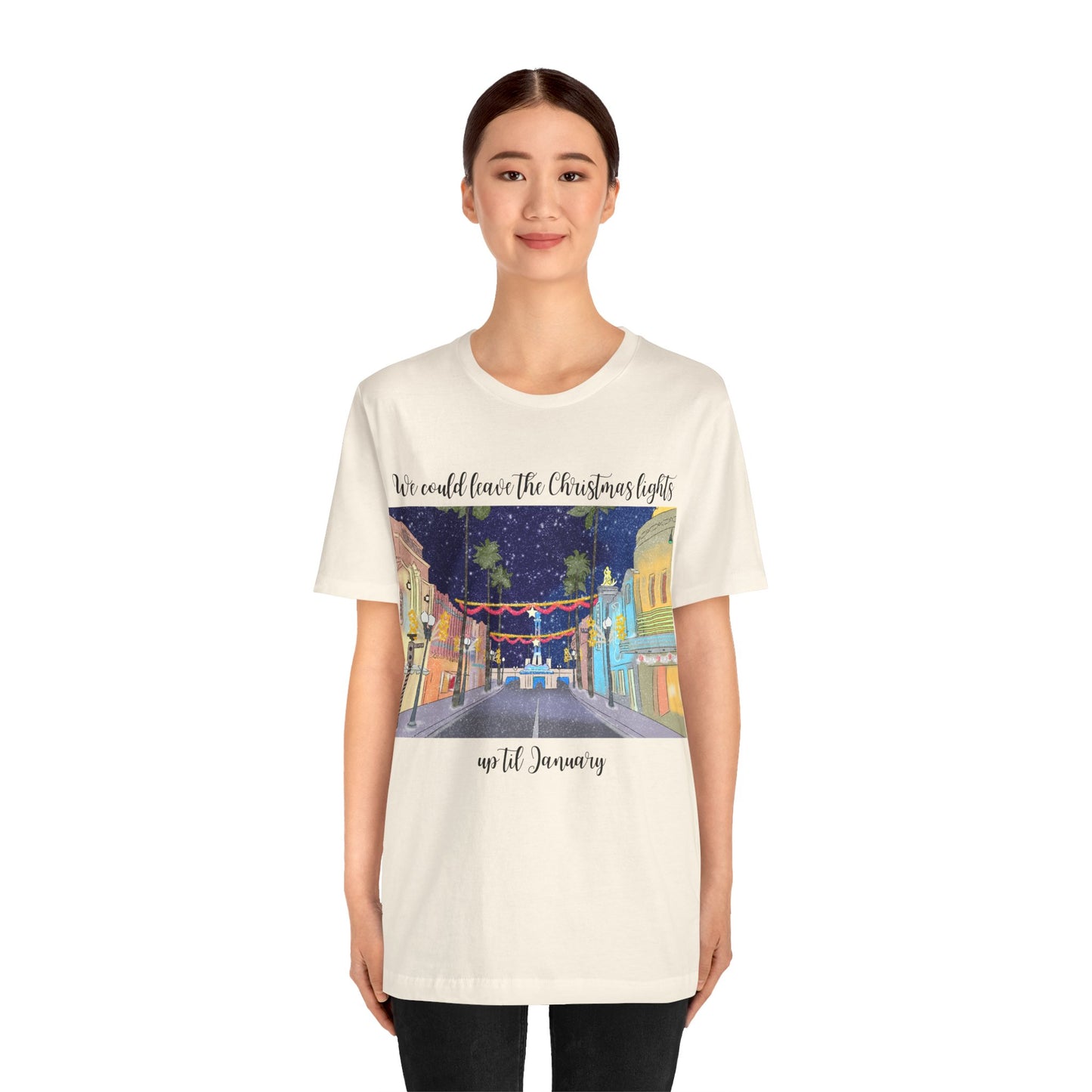 Studios Christmas Lights {Bella Canvas} Tee