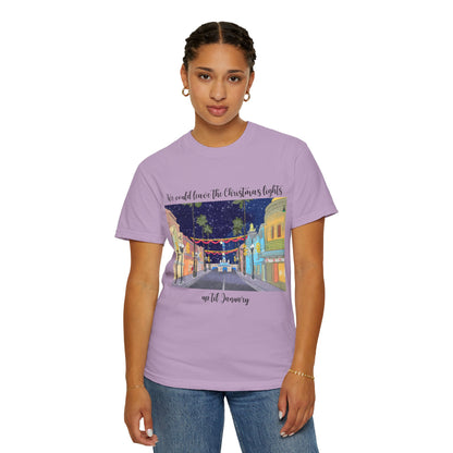 Studios Christmas Lights {Comfort Colors} Tee