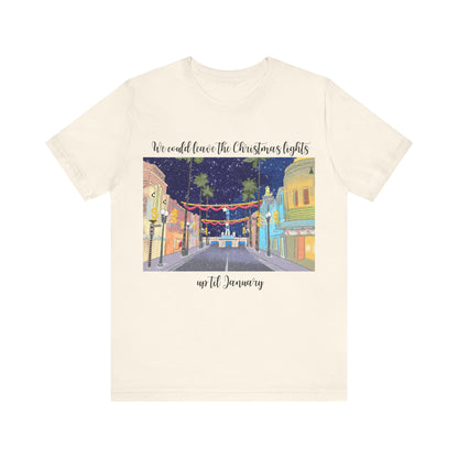 Studios Christmas Lights {Bella Canvas} Tee