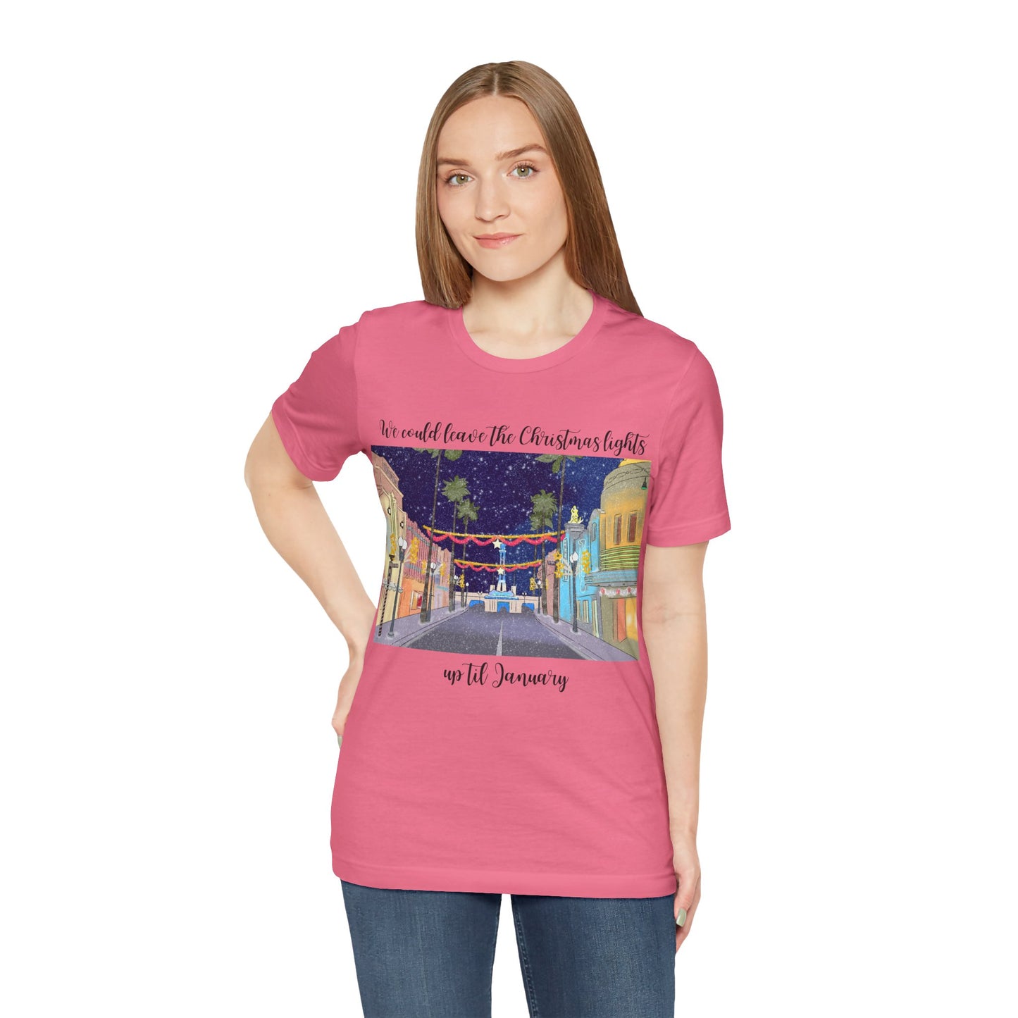 Studios Christmas Lights {Bella Canvas} Tee