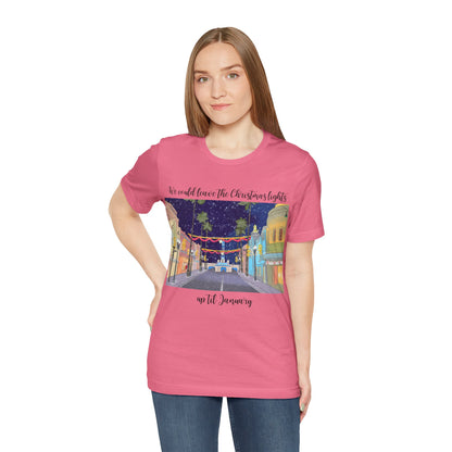 Studios Christmas Lights {Bella Canvas} Tee