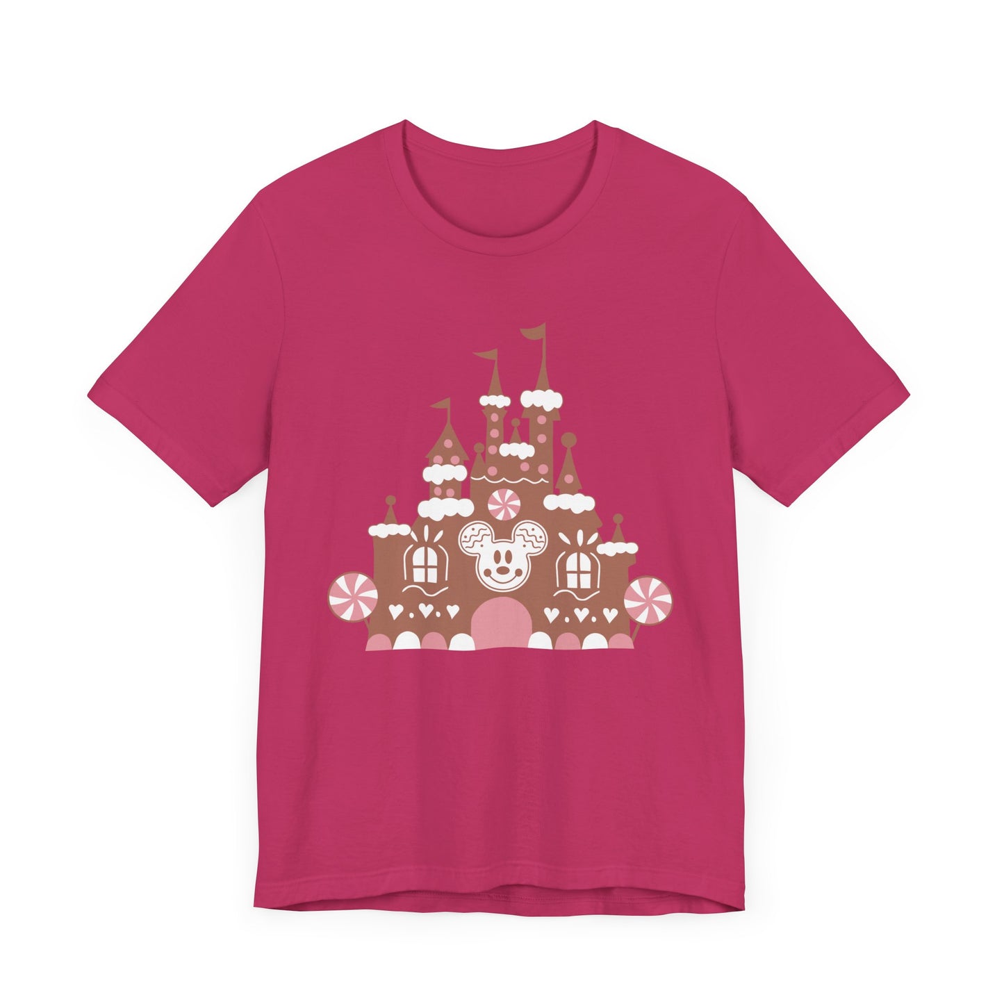 Gingerbread Castle {Bella Canvas Tee}