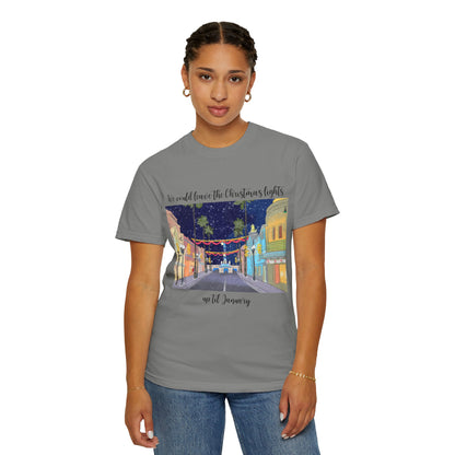 Studios Christmas Lights {Comfort Colors} Tee