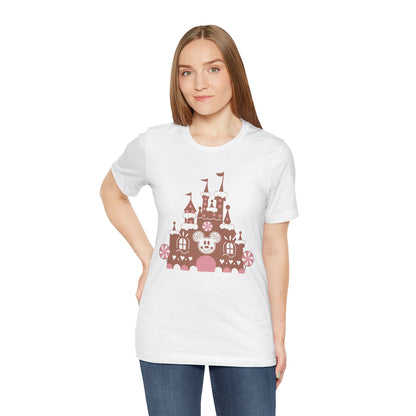 Gingerbread Castle {Bella Canvas Tee}